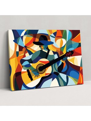 Painted Anarchy Henri Matisse Kanvas Tablo - Henri Matisse, Ev Dekorasyonu, Kanvas Tablo, Kanvas Tablo, 50X30