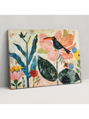 Painted Anarchy Kaprisli Bahçe Henri Matisse Stili Duvar Sanatı - Henri Matisse, Duvar Sanatı, Duvar Dekorasyonu, Henri Matisse Stili, 50X30