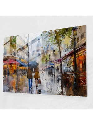 Painted Anarchy Empresyonizm Paris Cam Baskı - Empresyonizm, Empresyonizm, Cam Baskı, Duvar Süslemesi, 45X30