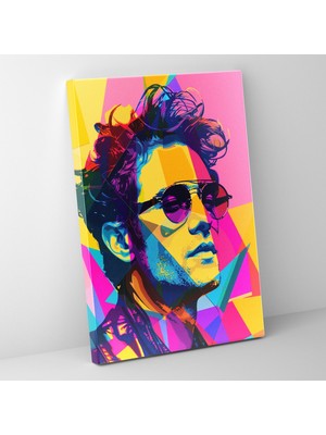 Painted Anarchy Popart Tarzı Duvar Tablosu - Popart, Duvar Süslemesi, Popart Tarzı, Kanvas Tablo, 30X50