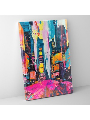 Painted Anarchy Popart Tarzı Duvar Tablosu - Popart, Popart Tarzı, Duvar Dekorasyonu, Duvar Sanatı, 30X50