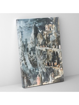 Painted Anarchy Fantastik Maniyerizm Duvar Tablosu - Maniyerizm, Duvar Süslemesi, Ev Dekorasyonu, Kanvas Tablo, 30X50
