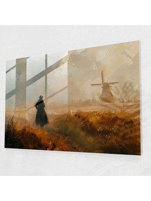 Painted Anarchy Rembrandt Cam Duvar Sanatı Duvar Dekorasyonu - Rembrandt, Modern Sanat, Rembrandt, Duvar Dekorasyonu, 45X30