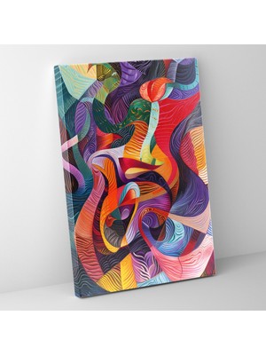 Painted Anarchy Canlı Maniyerizm Duvar Tablosu - Maniyerizm, Maniyerizm, Kanvas Tablo, Ev Dekorasyonu, 30X50