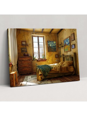 Painted Anarchy Vincent Van Gogh Duvar Dekorasyonu - Vincent Van Gogh, Kanvas Tablo, Kanvas Tablo, Duvar Sanatı, 50X30