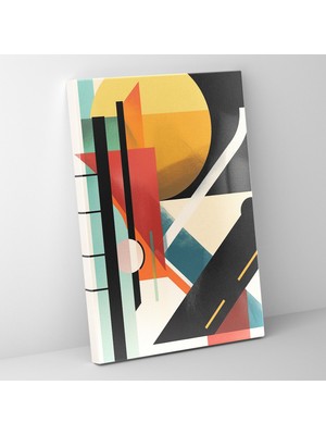 Painted Anarchy Süprematizm Kanvas Tablo - Süprematizm, Kanvas Tablo, Ev Dekorasyonu, Kanvas Tablo, 30X50