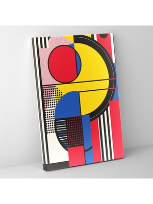 Painted Anarchy Süprematizm Dinamik Desenler Duvar Dekorasyonu - Süprematizm, Duvar Dekorasyonu, Süprematizm, Soyut Sanat, 30X50