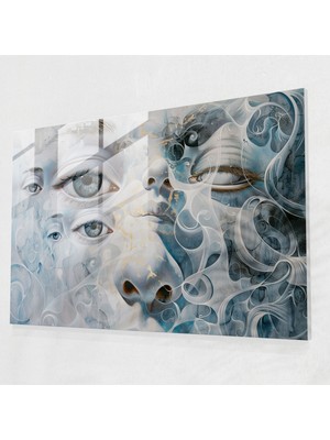 Painted Anarchy Sürrealizm Eterik Vizyonlar Duvar Dekorasyonu - Gerçeküstücülük Sanatı, Eterik Vizyonlar, Duvar Dekorasyonu, Cam Sanatı, 45X30