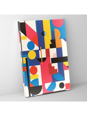 Painted Anarchy Süprematizm Duvar Dekorasyonu - Süprematizm, Duvar Dekorasyonu, Duvar Sanatı, Süprematizm, 30X50