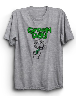 The Fame Green Day, Kerplunk, Flower, Rock Metal Müzik Grubu %100 Pamuk Tişört