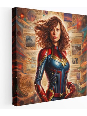 Painted Anarchy Marvel Kanvas Tablo - Marvel, Kanvas Tablo, Marvel, Ev Dekorasyonu, 30X30