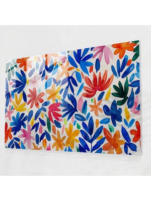 Painted Anarchy Çiçekli Henri Matisse Cam Sanatı - Henri Matisse, Cam Sanatı, Henri Matisse, Cam Duvar Sanatı, 45X30