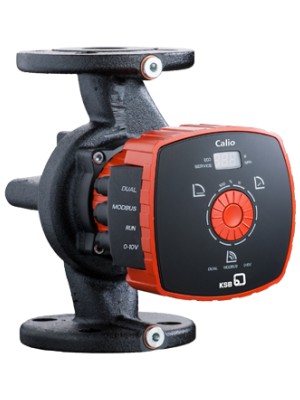Ksb Calio 40-60 (110W) Frekans Kon. Döküm Gövdeli Sirkülasyon Pompası - DN40 Flanş Bağlantılı
