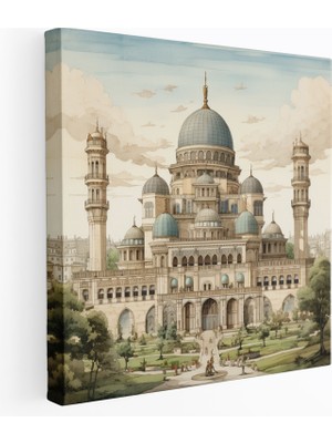 Painted Anarchy Osmanlı Imparatorluğu Sarayı Kanvas Tablo, 30X30