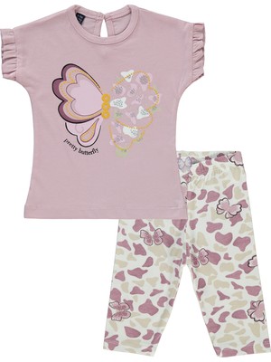 Miniworld Kız Bebek Takım 6-18 Ay Soft Lila