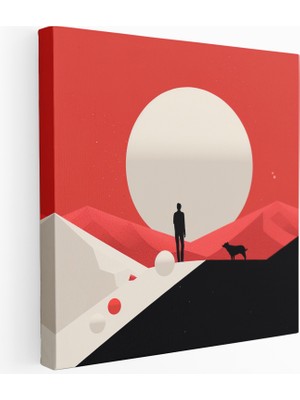 Painted Anarchy Marvel Avengers Siluet Kanvas Tablo, 30X30