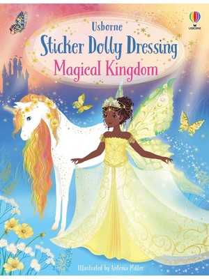 Usborne Publishing UK Sticker Dolly Dressing Magical Kingdom - Fiona Watt Ciltsiz 44 Sayfa