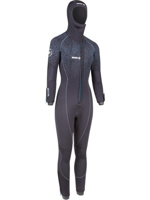 Beuchat Elbise Focea Comfort6 Başlıklı, 7 mm Kadın