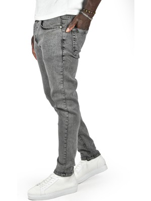 Deepsea Lazerli Skinny Fit Likralı Jean Kot Pantolon 2407366