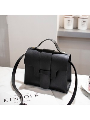 Xifu Shop B Kumral Tarzı Günlük Kadın Çantası Küçük Deri Çapraz Çanta Tasarım Kadın Pu Deri Çantalar Tote Omuz Çantaları Messenger Bolso Mujer (Yurt Dışından)