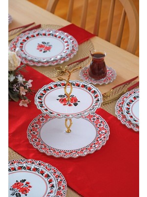 Glore Carmine Cam Kurabiyelik