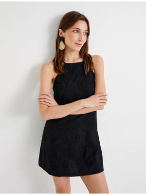 Koton Fisto Elbise Halter Yaka Mini Slim Fit