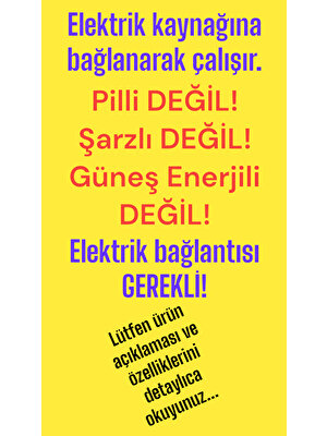 Full Reyon 10 Metre, 20 Duy, 20 Adet 10 Watt Günışığı Ampullüi Düğün Kına, Eğlence, Bahçe Aydınlatma Organizeri