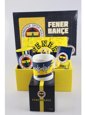 DEKOMUS İLE ÖZEL KUTULU FENERBAHÇE "FULL" KIRTASİYE SETİ