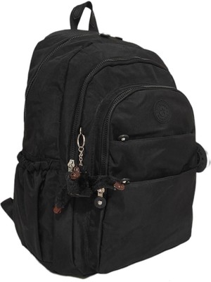 Fatella Su Geçirmez Krinkıl Kumaş Geniş Iç Hacimli Günlük & Okul & Bebek Bakım Sırt Çantası