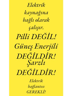 Full Reyon 10 Metre, 20 Duylu 20 Adet 10 Watt Beyaz Işık Ampullü Düğün Kına Eğlence Bahçe Aydınlatma Organizeri