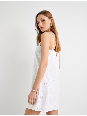 Koton Fisto Elbise Halter Yaka Mini Slim Fit