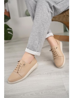 Nesil Shoes Knc 6056 Nude Anatomik Soft Kadın Ayakkabı