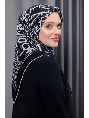 Levidor Soft 17189 Siyah Eşarp