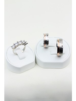 Twem Silver Geleneksel Elegans Çemberi 925 Ayar Gümüş Alyans, Nişan ve Söz Yüzüğü