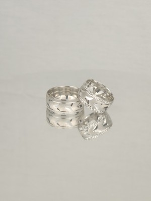 Twem Silver Denizaltı Rüyası Zarif Ahenk 925 Ayar Gümüş Alyans, Nişan ve Söz Yüzüğü