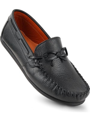 Kaptan Junior Erkek Çocuk Klasik Ayakkabı Gmncr 505