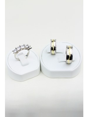 Twem Silver Rüya Güzelliği Denizaltı Bağ 925 Ayar Gümüş Alyans, Nişan ve Söz Yüzüğü