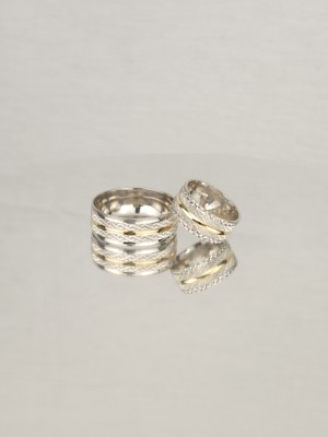 Twem Silver Deniz Inci Harmoni 925 Ayar Gümüş Alyans, Nişan ve Söz Yüzüğü