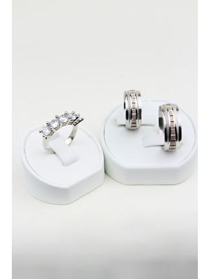 Twem Silver Rüya Güzelliği Halkası 925 Ayar Gümüş Alyans, Nişan ve Söz Yüzüğü