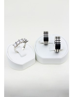 Twem Silver Sonsuz Mutluluk Çemberi 925 Ayar Gümüş Alyans, Nişan ve Söz Yüzüğü