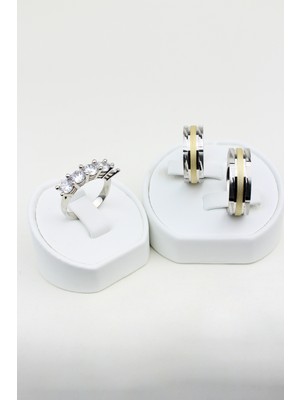 Twem Silver Deniz Inci Bağlantısı 925 Ayar Gümüş Alyans, Nişan ve Söz Yüzüğü