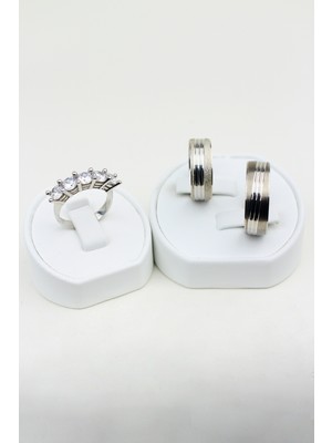 Twem Silver Kalpten Bağlılık Çemberi 925 Ayar Gümüş Alyans, Nişan ve Söz Yüzüğü