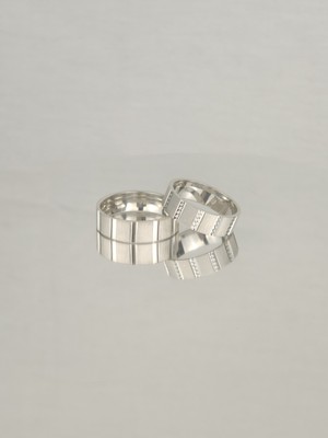 Twem Silver Renkli Inci Işıltısı Ahenk 925 Ayar Gümüş Alyans, Nişan ve Söz Yüzüğü