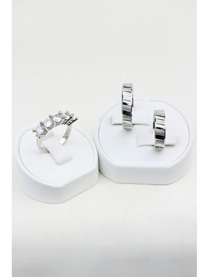 Twem Silver Rüya Parıltısı Halkası 925 Ayar Gümüş Alyans, Nişan ve Söz Yüzüğü