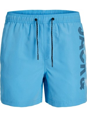 Jack & Jones Erkek Ethereal Blue Deniz Şortu 12225967 V1