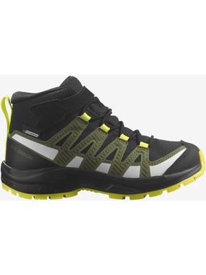 Salomon Xa Pro V8 Mid Cswp K Unisex Çocuk Siyah Outdoor Ayakkabı