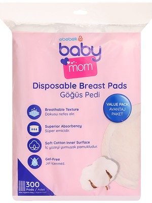 Baby Mom Göğüs Pedi 300'LÜ