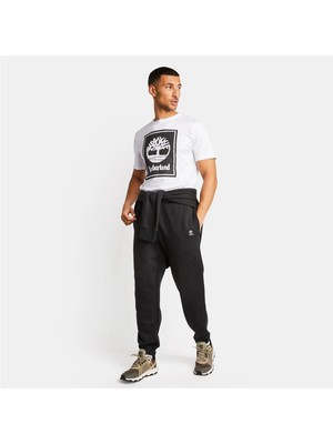 Timberland Woven Badge (Bb) Sweatpant Siyah Erkek Eşofman Altı