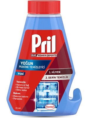 Pril Duo Power Experts 250 ml Yoğun Bulaşık Makinesi Temizleyici Kötü Kokuya Karşı Etkili