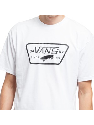 Vans Full Patch Erkek Beyaz T-shirt